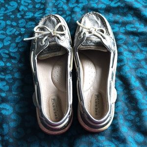 Sperry Shoes - Silver Sperry boat shoes Sperry Shoes - Silver Sperry boat shoes